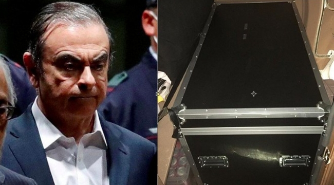 Müzik kutusunun içinde kaçan Nissan eski CEO'su Ghosn ilk kez konuştu