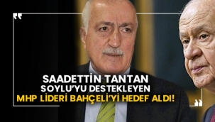 Sadettin Tantan ''MHP siyasetinin halk nezdinde inandırıcılığını yitirdiği de gözüküyor''