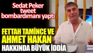 SEDAT PEKER 'DEN TWİT YAĞMURU !