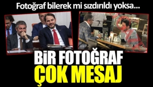 Bir fotoğraf çok mesaj! Bilerek mi sızdırıldı yoksa...