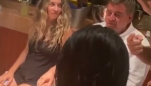 Çeşme Belediye Başkanı Muammer Ekrem Oran'ın yanındaki kadın yasak aşkı mı?