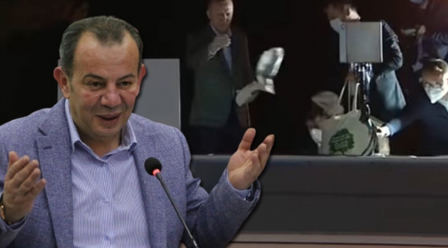 CHP'li belediye başkanı AKP'li üyelere çay fırlattı... Ortalık karıştı