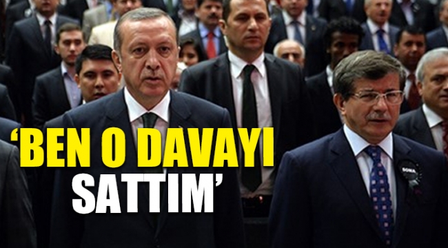 Davutoğlu, Erdoğan'a böyle seslendi