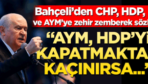 Devlet Bahçeli'den Anayasa mahkemesine sert sözler !