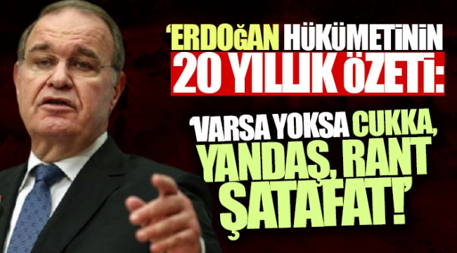 Faik Öztrak: Bunların 'yangında ilk kurtarılacaklar' listesinde tek bir şey var...