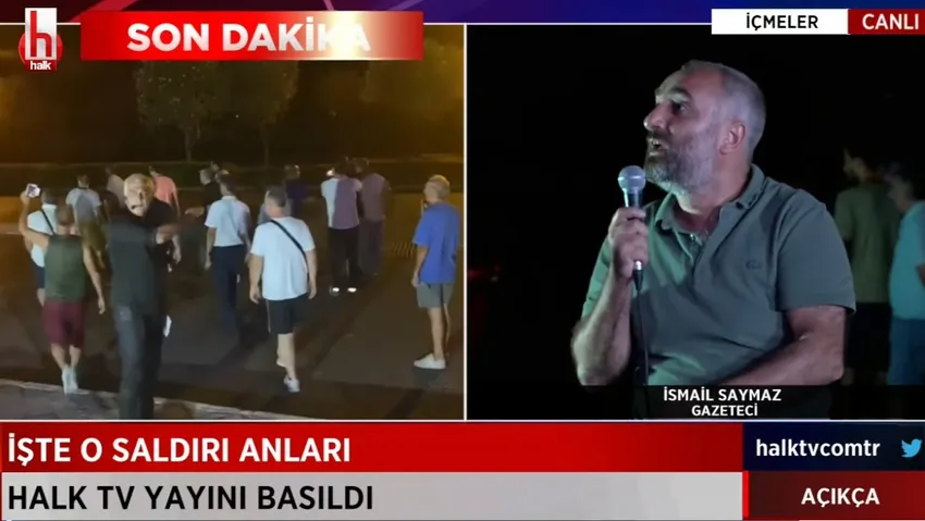 Halk TV canlı yayınına baskın ve yayın ekibine saldırı: 5 kişi gözaltında