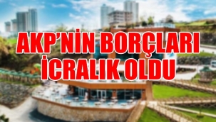 AKP'li yönetim borçlandırdı, belediyeye icra geldi: Seyir terası satıldı