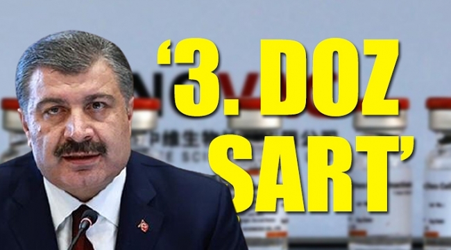 Bakan Koca'dan flaş aşı açıklaması: Sinovac olanlar risk altında