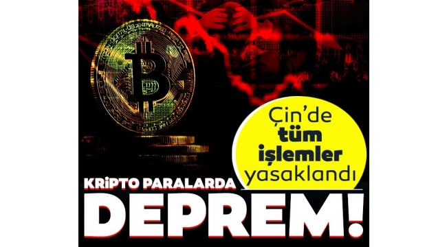 Bitcoin ve kripto paralar için deprem: Çin'de tüm işlemler yasaklandı