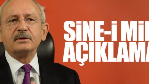 CHP Lideri Kemal Kılıçdaroğlu''CHP'nin Sine-i Millet kararı erken genel ve cumhurbaşkanlığı seçimi yapılmasını sağlamaz."