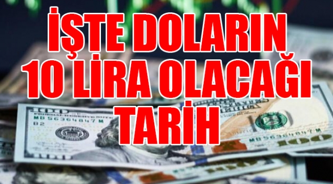 Hükümetin dolar kuru tahmini ortaya çıktı