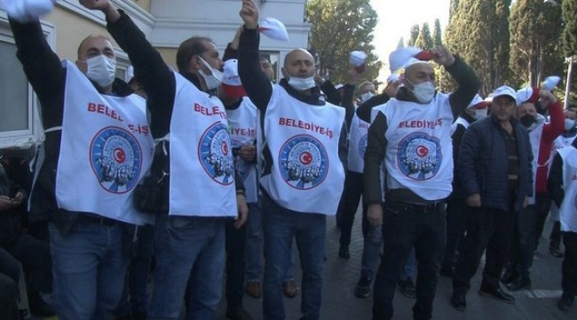 Bakırköy Belediyesi'nde Grev