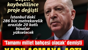 BİR HALK YALANI DAHA''MİLLET BAHÇESİ BAHANE ,RANT ŞAHANE 20 KAT İMAR İZNİ''