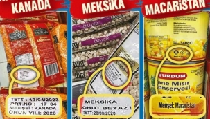 Bunun neresi yerli ve milli...Pirinç Vietnam'dan nohut Meksika'dan! 