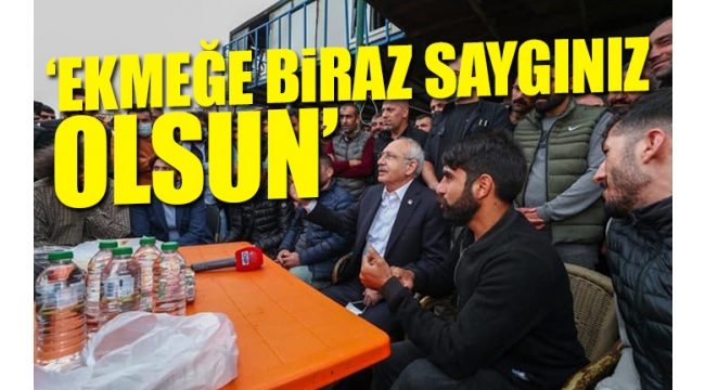 Kılıçdaroğlu'ndan kağıt toplayıcılarına destek