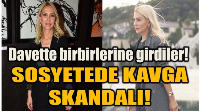 SOSYETE'DE KAVGA !ÜNLÜ İSİMLER BİRBİRİNE GİRDİ...