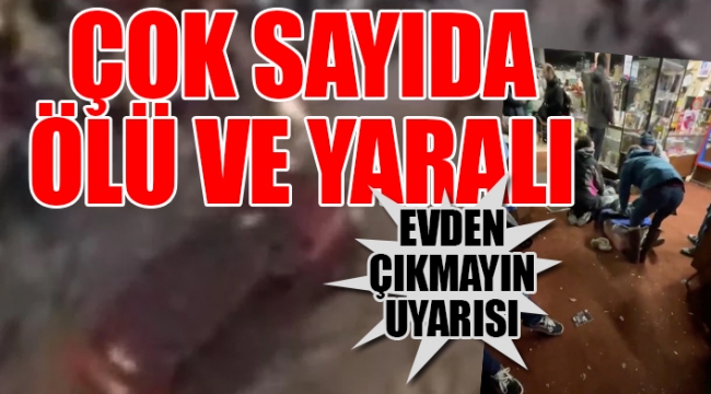 ABD'de bir araç noel kutlamasına daldı