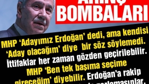 AKP'li Bülent Arınç: Erdoğan'a rakip olmayacağım ama beni fazla zorlamasınlar