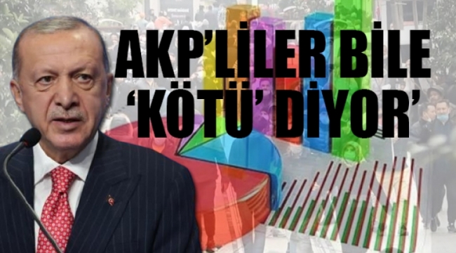 Erdoğan'a büyük anket şoku