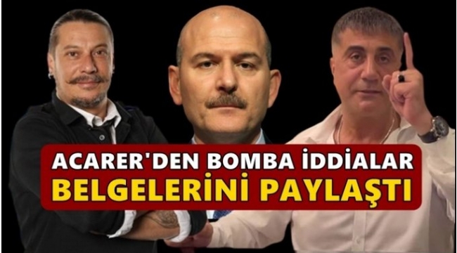 Gazeteci Erk Acarer'den bomba Soylu iddiaları...