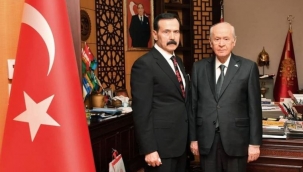 Geçtiğimiz günlerde tahliye edilmişti... Kürşat Yılmaz'dan Bahçeli'ye ziyaret