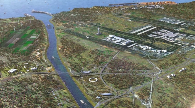 Kanal İstanbul'da ayrıntılar ortaya çıktı: 500 Bin nüfuslu şehir kuruluyor