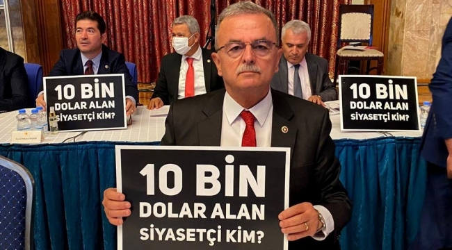 MECLİS KOMİSYONUNDA ''10 BİN DOLAR ALAN SİYASETÇİ POLEMİĞİ'