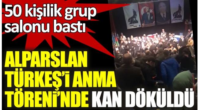 MHP'liler bu kez Türkeş'i ananlara saldırdı: Polis 'izin verdi' iddiası!