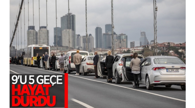 Türkiye'de saat 9'u 5 geçe hayat 2 dakikalığına durdu