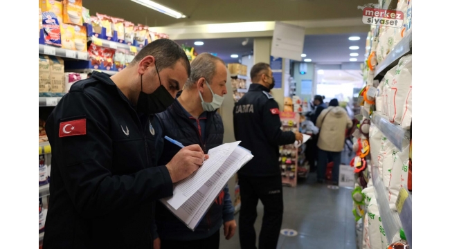 Başkan Ali Kılıç'ın talimatıyla ,Maltepe'deki marketlerde yılbaşı denetimi