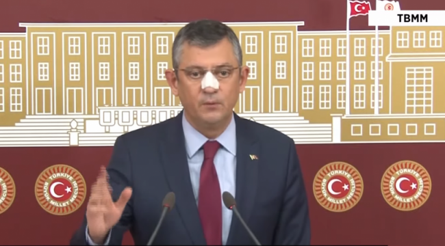 CHP'li Özgür Özel: Ülkedeki kötü yönetimin tescili bugün Erdoğan tarafından yapıldı