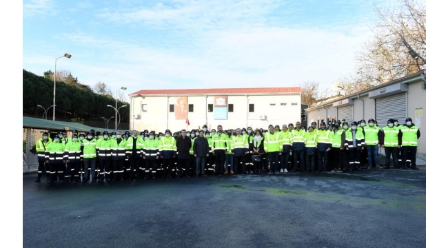 BEŞİKTAŞ KARLA MÜCADELEYE HAZIR