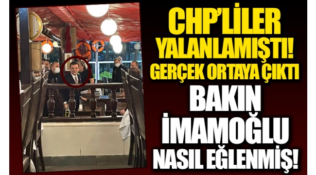 CHP'LİLER ERKEN DAVRANIP TUFAYA DÜŞTÜ! EKREM İMAMOĞLU O BALIKÇI'YA GİTMİŞ!