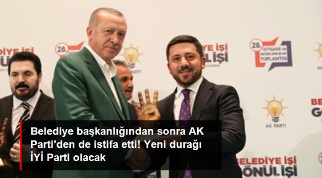 Rasim Arı, belediye başkanlığından sonra AK Parti'den de istifa etti! Yeni durağı İYİ Parti olacak