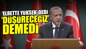 Erdoğan'dan hayalkırıklığı yaratan açıklama: Elektrik'te İndirim gelmedi