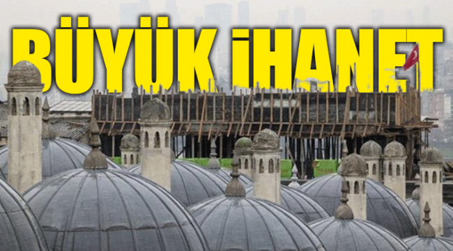 İBB, tarihi Süleymaniye Camisi'nin siluetini bozan cemaat yurdu için harekete geçti