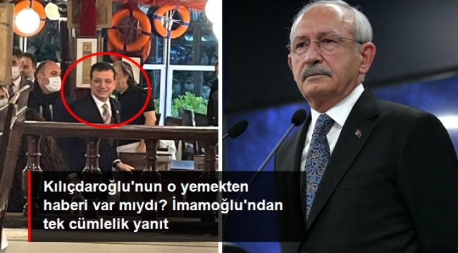 İmamoğlu'na açıkça soruldu: İngiliz elçiyle yemek yediğinden Kılıçdaroğlu'nun haberi var mıydı?