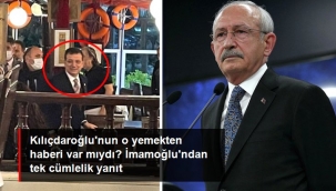 İmamoğlu'na açıkça soruldu: İngiliz elçiyle yemek yediğinden Kılıçdaroğlu'nun haberi var mıydı?