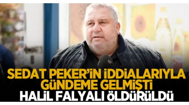 Öldürülen Organize suç örgütü lideri Halil Falyalı'nın arşivinden kimler çıktı?