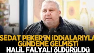 Öldürülen Organize suç örgütü lideri Halil Falyalı'nın arşivinden kimler çıktı?