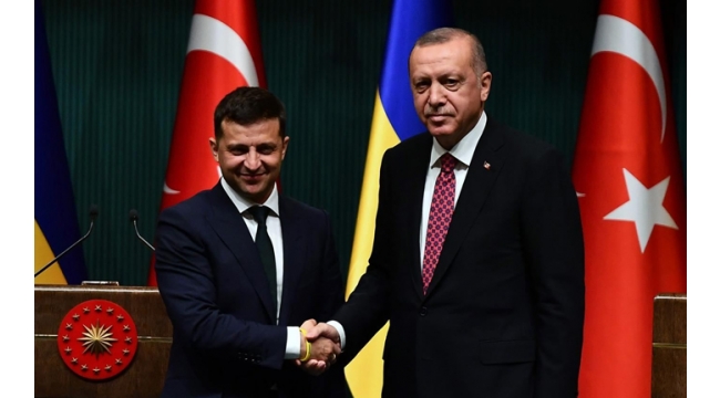 Ukranya Başkanı Zelenski, Erdoğan'a teşekkür etti