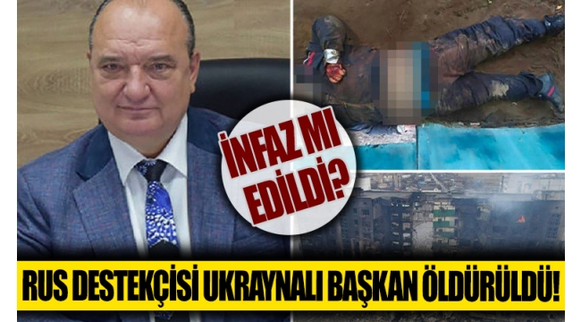 Rusya'yı destekleyen Ukraynalı Belediye Başkanı Volodymyr Struk ölü bulundu!