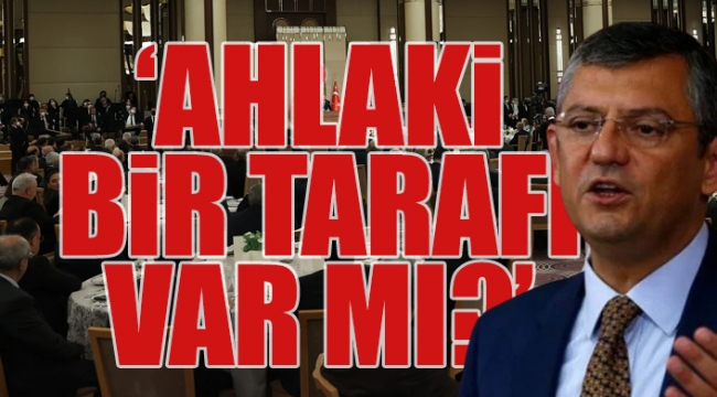 Saray'daki yemekli toplantı büyük tepki çekti: Parası nereden karşılandı?