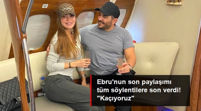 Tüm söylentilere böyle cevap verdiler! Ebru Şallı ve Eşi Uğur Akkuş Dubai'ye kaçtı