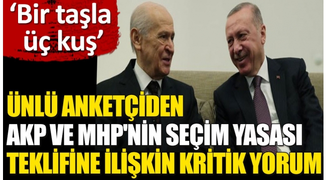 YENİ SEÇİM YASASINDA EN BÜYÜK ZARARI CHP GÖRECEK!