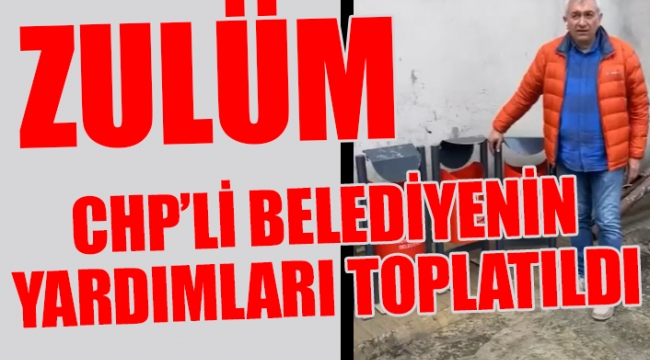 AKP ilçe başkanından büyük skandal