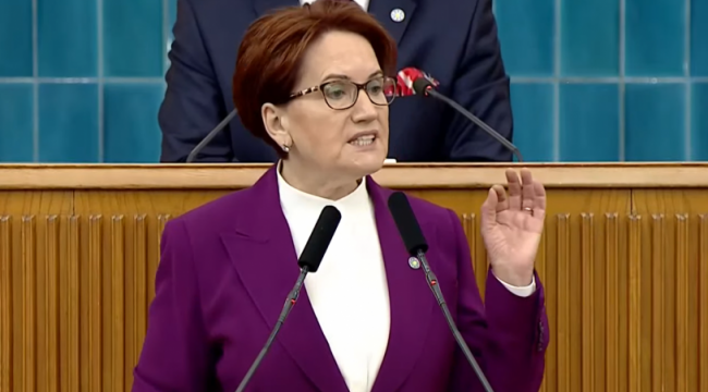 Akşener: Kafa yapısı özgürlüğe, gönlü de vatan sevgisine yabancı olan Erdoğan 'Gezi' kelimesinden hep korkmuştur