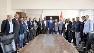 Beşiktaş Belediye Başkanı Rıza Akpolat Sivas Konfederasyonu'nu Ziyaret Etti