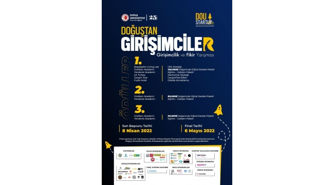 DOU Startup'tan 2'ncisi düzenlenen Doğuştan Girişimciler Zirvesi