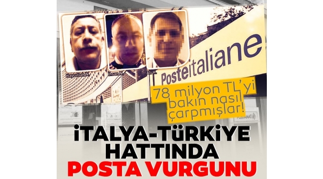 İTALYA TÜRKİYE HATTI , MİLYONLARCA EURO'LUK VURGUN !